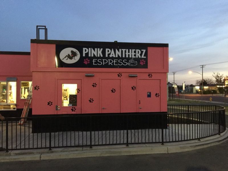 Hot babygirl Pink Pantherz Espresso