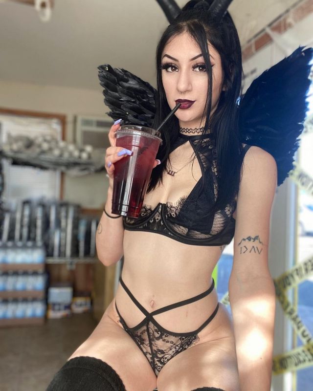 Wonderful coffee girl Angel