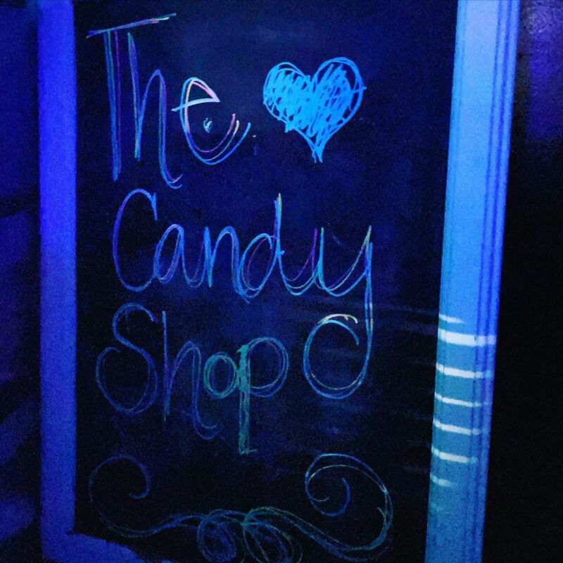 Beautiful barista The Candy Shop